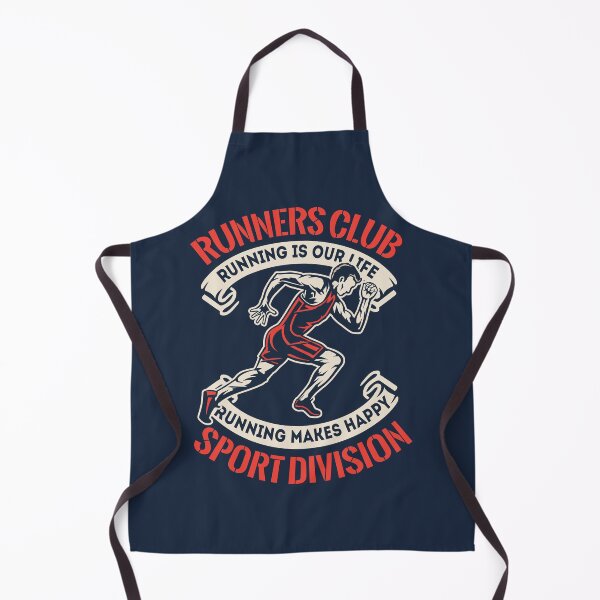 Item preview, A design with a runner and the slogan Running is our Life designed and sold by velisani.
