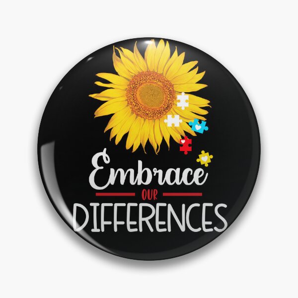 Item preview, Embrace Our Differences Puzzle Sunflower Autism Awareness designed and sold by NarwhalShop.