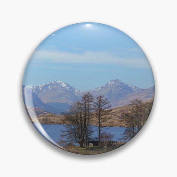 Item preview, Snow Top Mountains At Loch Arklet designed and sold by rawshutterbug.