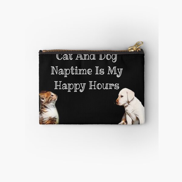 Item preview, Cat And Dog Naptime Is My Happy Hour designed and sold by DanaIrik.