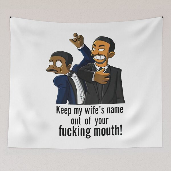 Item preview, Funny Sarcastic Keep My Wife's Name Out Your Mouth 2022 Slap T-Shirt designed and sold by ladystyles.