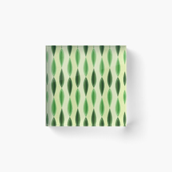 Item preview, Abstract Foliage Grunge Style Pattern Green designed and sold by SoccaTamam.