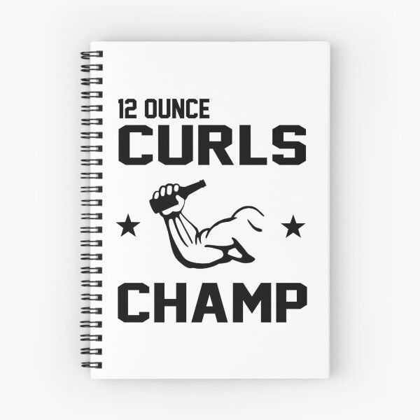 Item preview, 12 Ounce Beer Curls Champ designed and sold by GillianBotsford.