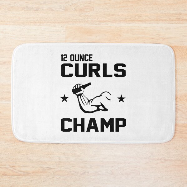 Item preview, 12 Ounce Beer Curls Champ designed and sold by GillianBotsford.