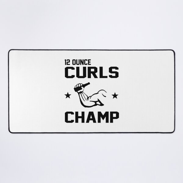 Item preview, 12 Ounce Beer Curls Champ designed and sold by GillianBotsford.
