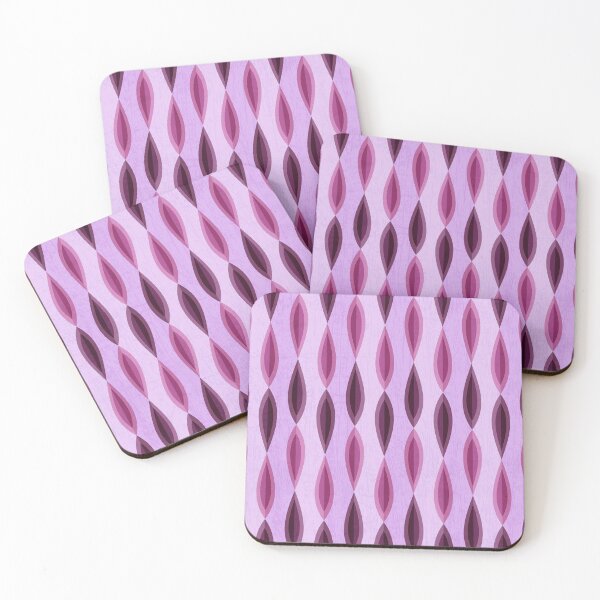 Item preview, Abstract Foliage Grunge Style Pattern Fuchsia Pink designed and sold by SoccaTamam.
