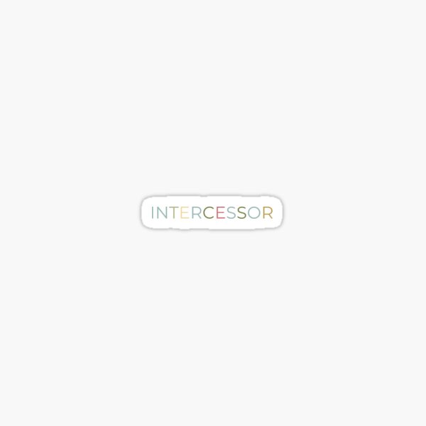 intercessor Sticker