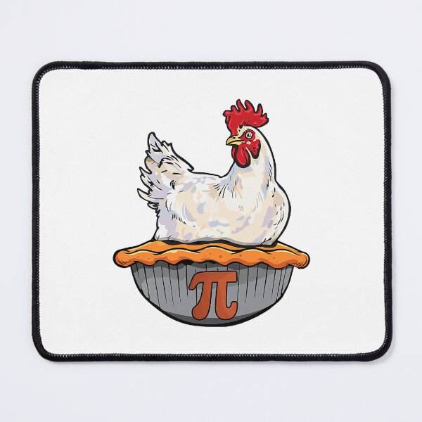 Item preview, Funny Chicken Pie Lover Math Geek Math Nerd Pi Day designed and sold by davetmccall.