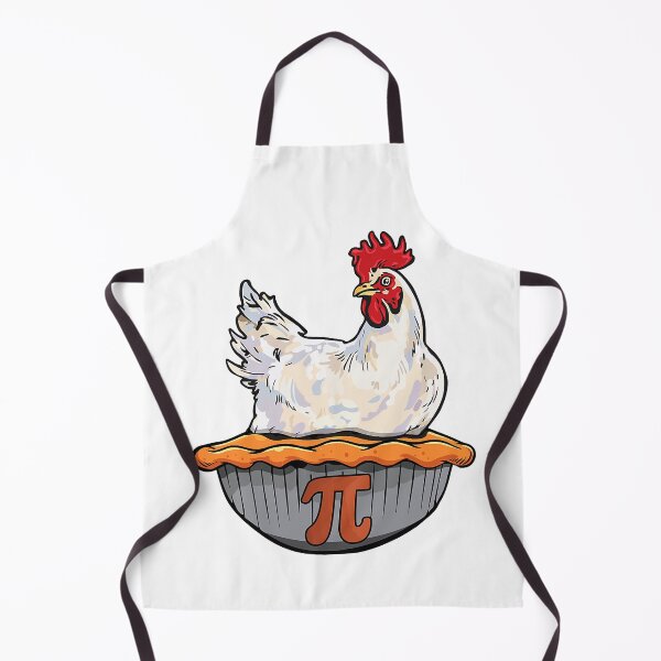 Item preview, Funny Chicken Pie Lover Math Geek Math Nerd Pi Day designed and sold by davetmccall.