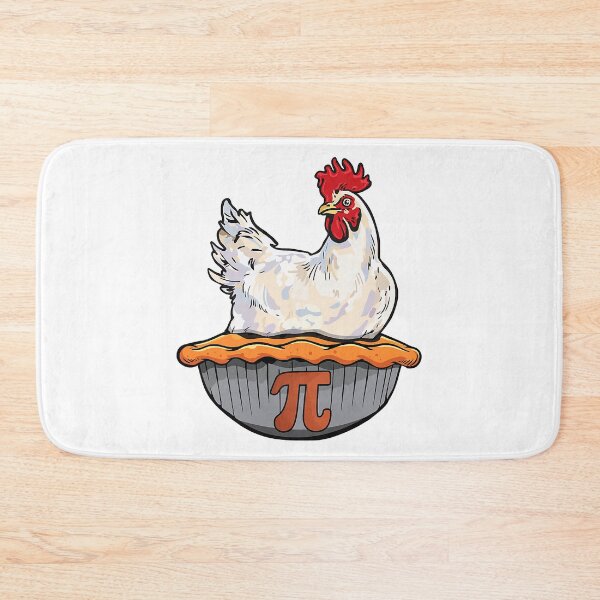 Item preview, Funny Chicken Pie Lover Math Geek Math Nerd Pi Day designed and sold by davetmccall.