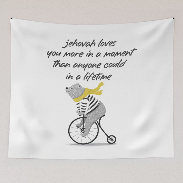 Item preview, Jehovah Loves You Spiral Notebook designed and sold by crafts-gift.