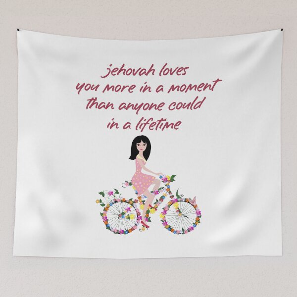 Item preview, Jehovah Loves You Spiral Notebook designed and sold by crafts-gift.