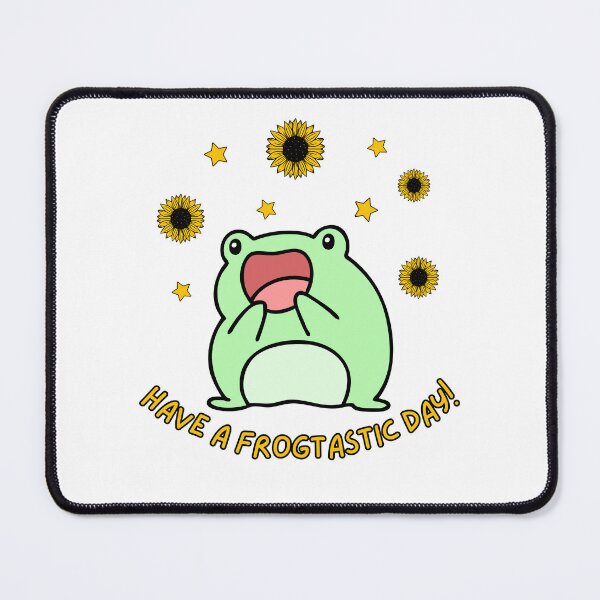 Item preview, Frog Aesthetic Sunflower Botanical Cottagecore Cottage Core Kawaii Frog  designed and sold by CaitU.