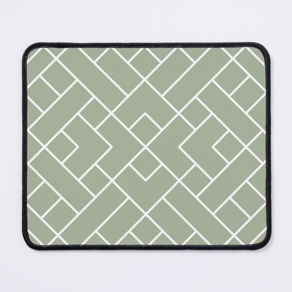 Item preview, Boho Geometric Pattern in Sage Green Aesthetics designed and sold by meggydesigns.