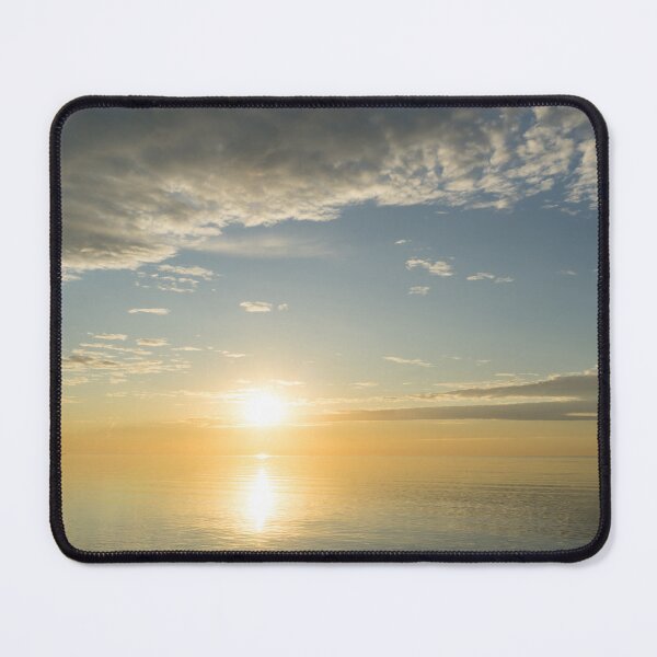 Item preview, Hopeful - Brilliant Overwater Sunrise Hugged by Clouds designed and sold by Georgia Mizuleva.