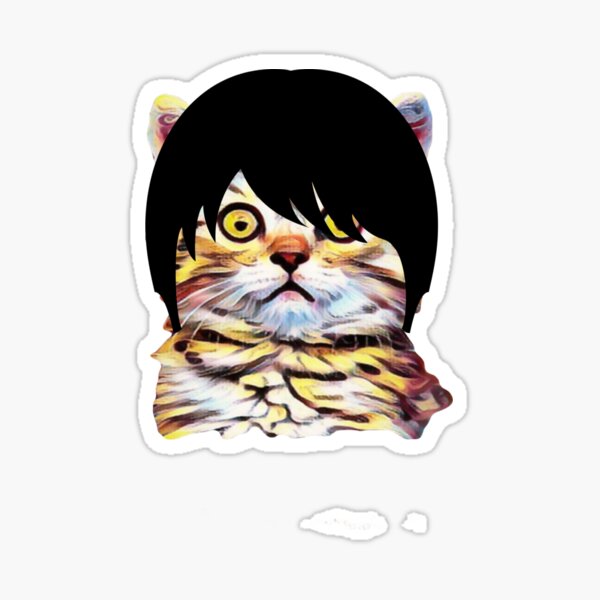 Aperçu de l'œuvre Chat avec perruque créée et vendue par DanaIrik.