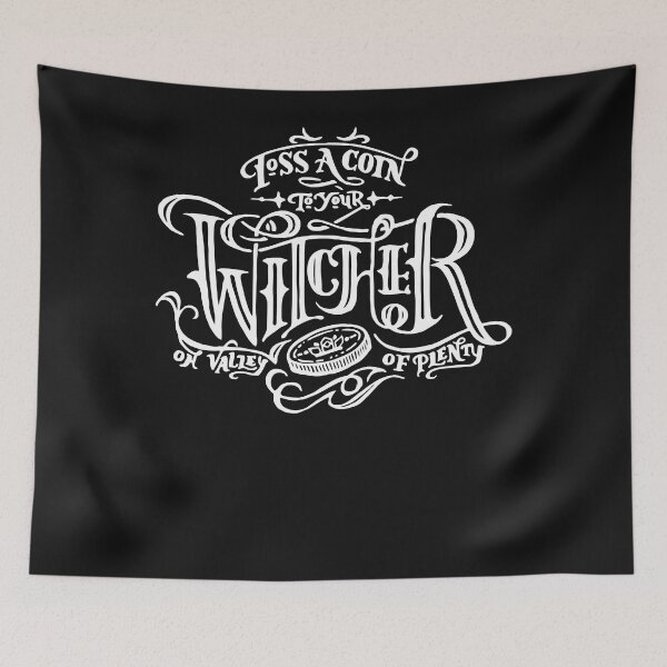 Item preview, Toss A Coin To Your Witcher - White Classic designed and sold by Derrickutton.