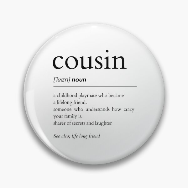 Item preview, Cousin Noun designed and sold by Renware.
