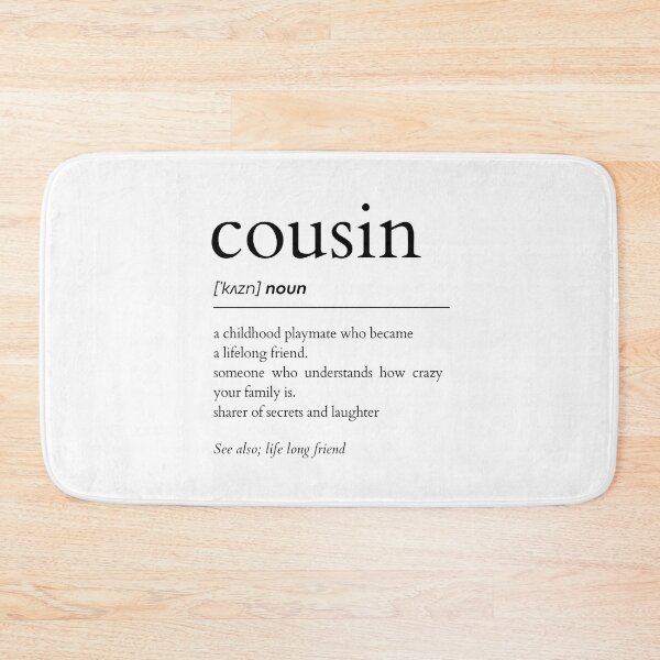 Item preview, Cousin Noun designed and sold by Renware.