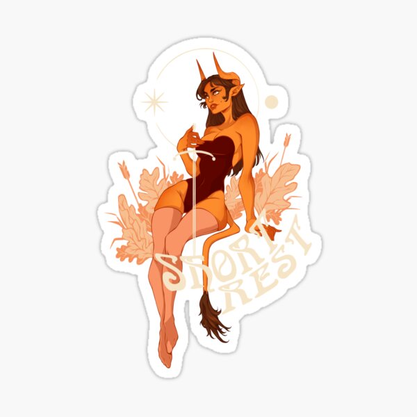 Short Rest Sticker
