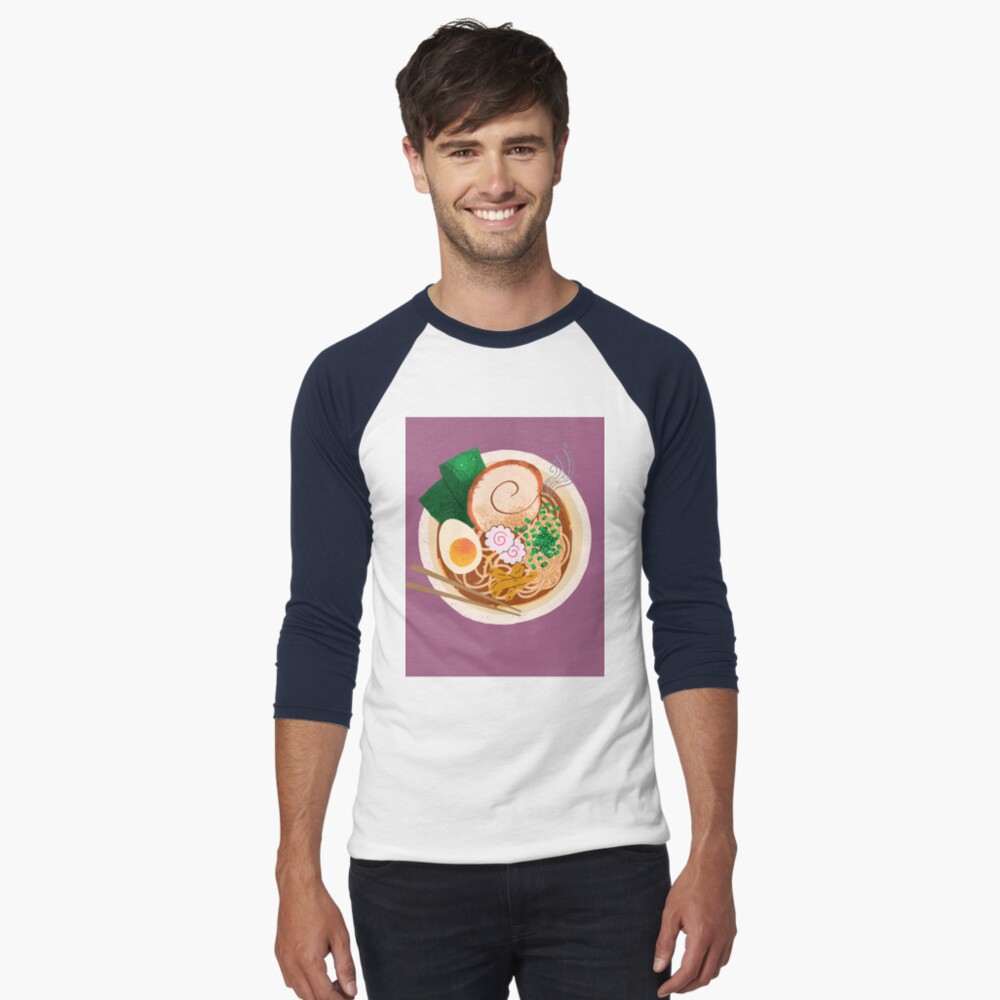 Item preview, Baseball ¾ Sleeve T-Shirt designed and sold by JiggsFashion.