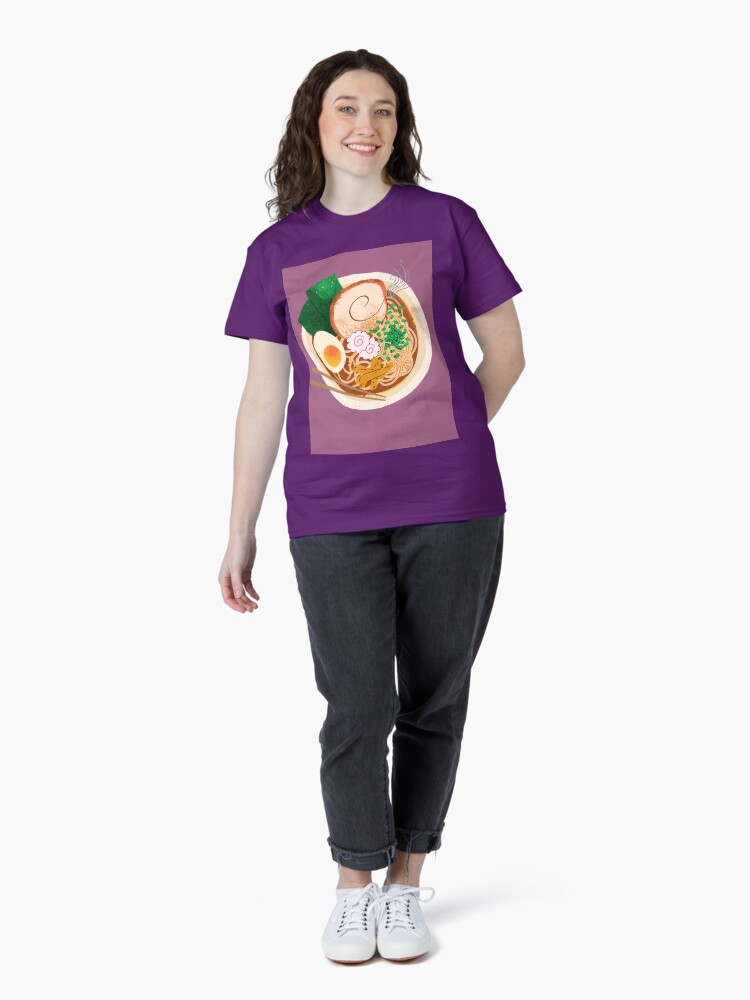 Thumbnail 4 of 7, Classic T-Shirt, Juicy Ramen art designed and sold by JiggsFashion.