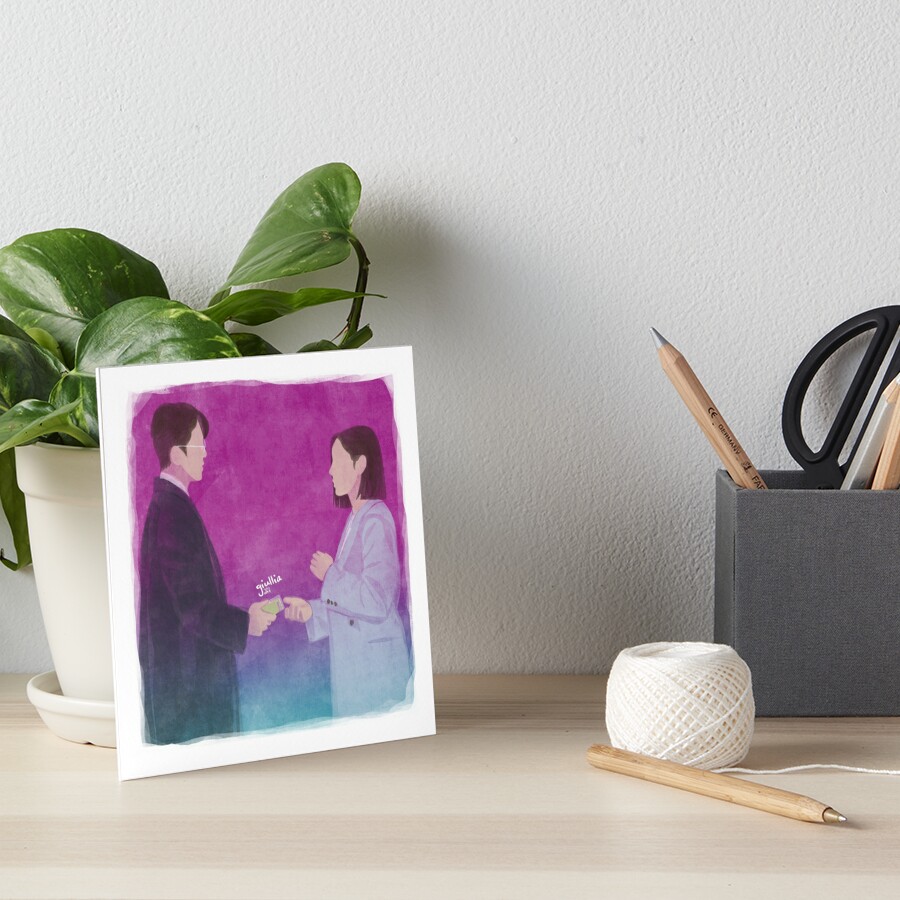 Business Proposal Fanart 03 Sung Hoon X Young Seo Art Board Print By Liajung Redbubble 8887