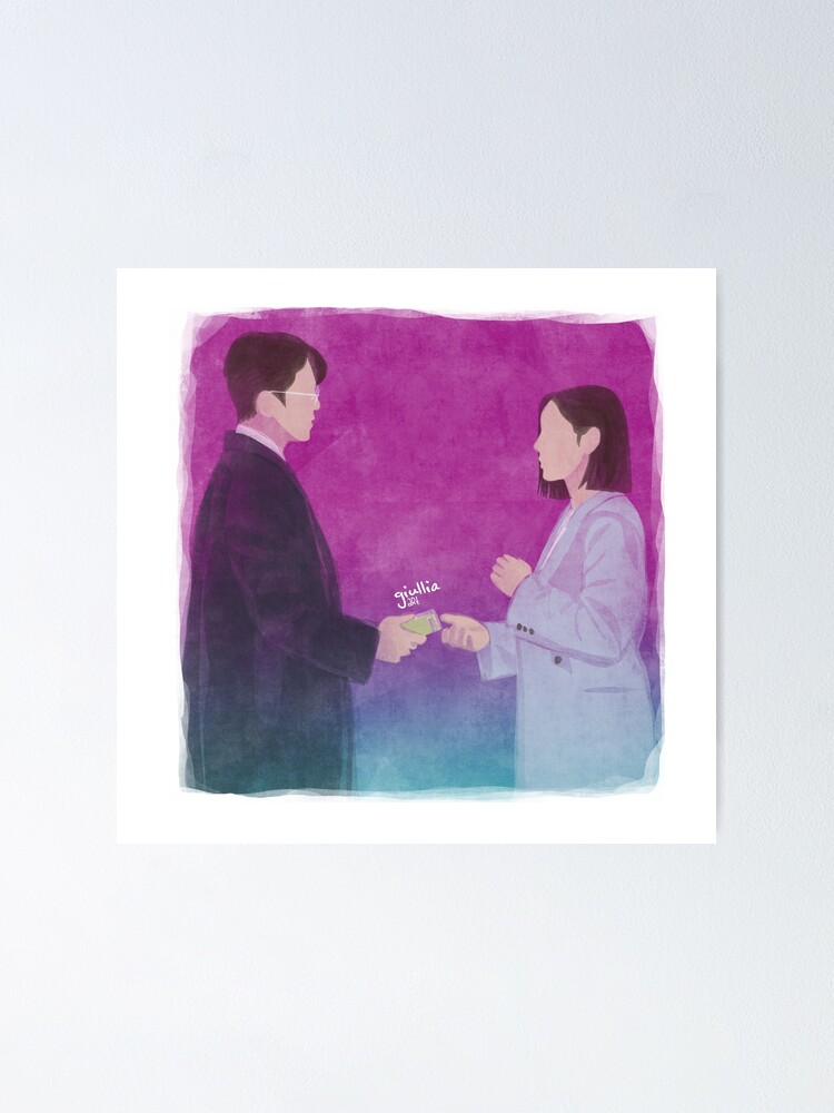 Business Proposal Fanart 03 Sung Hoon X Young Seo Poster By Liajung Redbubble 4130