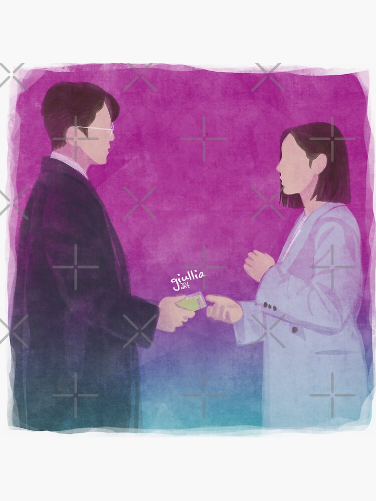 Business Proposal Fanart 03 Sung Hoon X Young Seo Sticker By Liajung Redbubble 6779