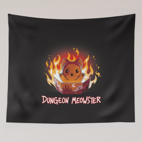Item preview, Dungeon Meowster Shirt Cat DM Role Player RPG Tabletop Gamer designed and sold by marla8ruby.