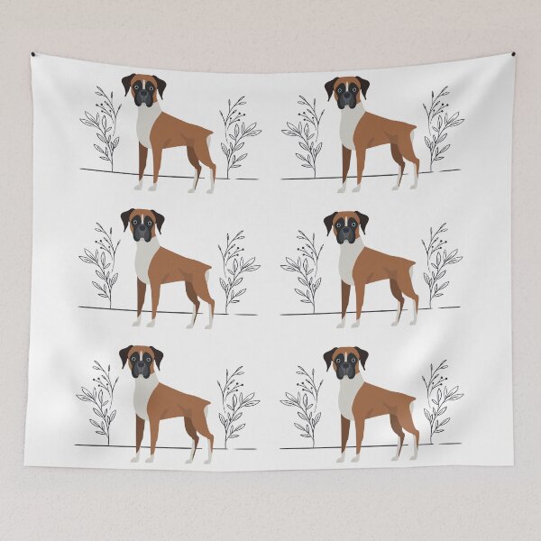 Item preview, Boxer dog pattern designed and sold by Maful.
