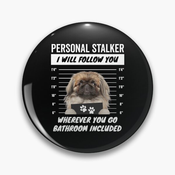 Item preview, Personal Stalker Dog – Pekingese designed and sold by More Cute Dogs.