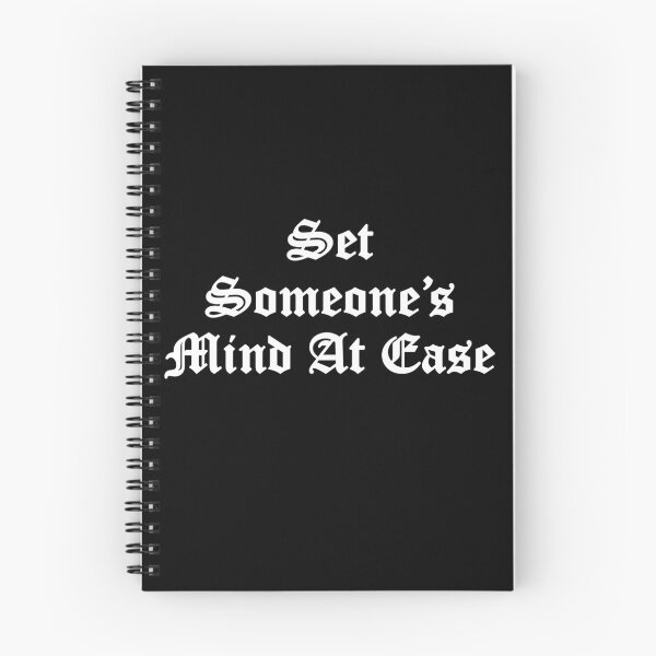 Item preview, set someone's mind at ease designed and sold by Diamond-Wisdom.