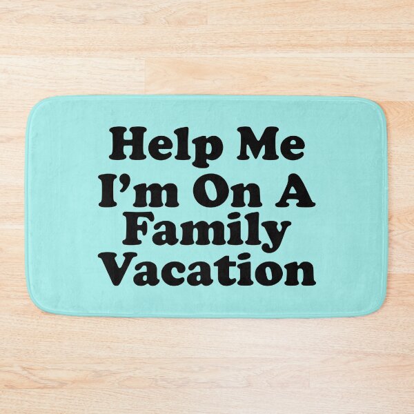 Item preview, Help Me Im On A Family Vacation-Black designed and sold by Moeez Javed.