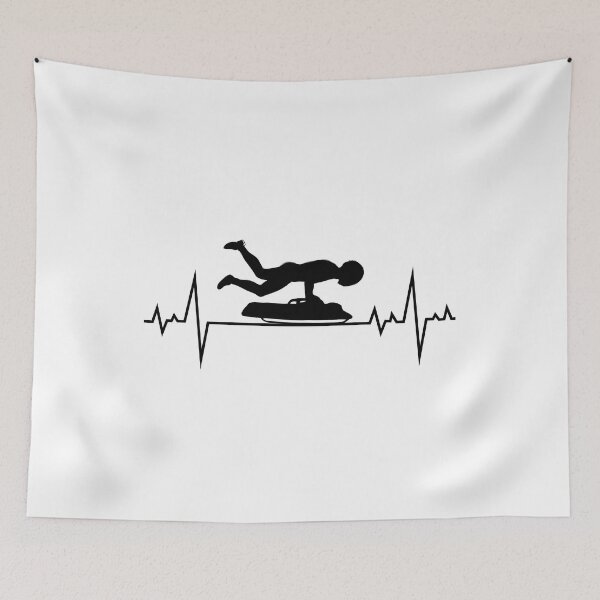 Item preview, Skeleton Bobsleigh Bobsled Racing Heartbeat Pulse designed and sold by TastefulTees.