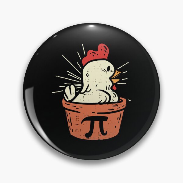 Item preview, Funny Chicken Pot Pi Day Pie Math Lover Geek Gift 3 14 designed and sold by davetmccall.