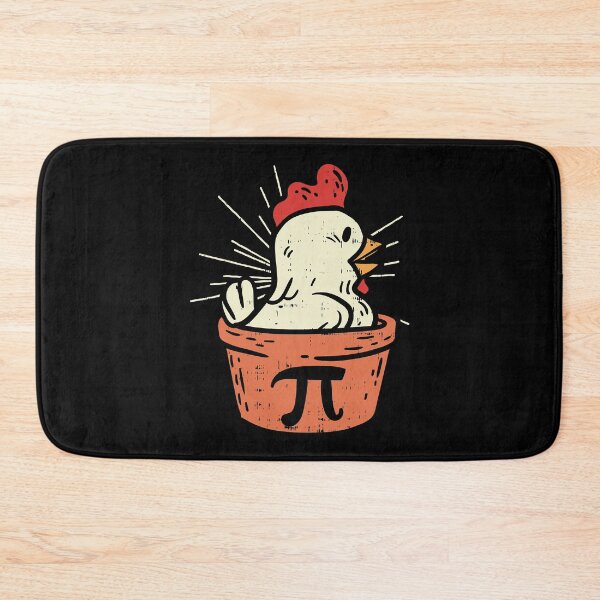 Item preview, Funny Chicken Pot Pi Day Pie Math Lover Geek Gift 3 14 designed and sold by davetmccall.