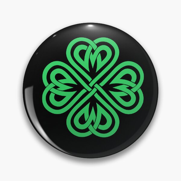 Artikelvorschau, Celtic Knot Shamrock Heart St Patricks Day Irish Celtic Knot Gear entworfen und verkauft von DynamicDesign.