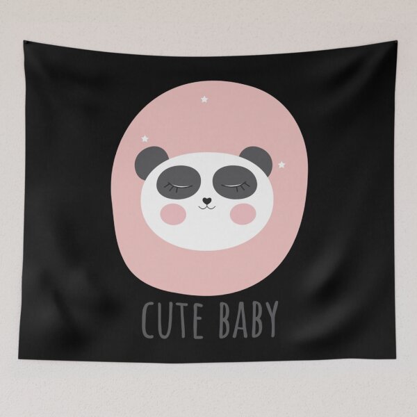 Item preview, Cute Baby Panda Classic . designed and sold by hadderyagutt.