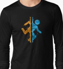 Portal Splatter Long Sleeve T-Shirt