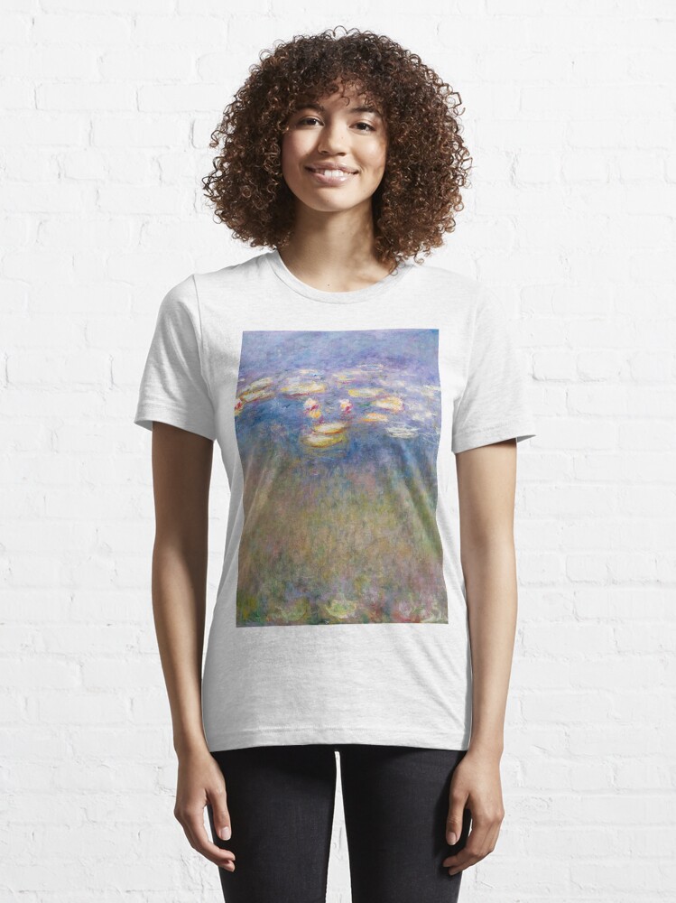 Claude Monet water lilies Painting,Monet famous paintings,impressionism  Essential T-Shirt for Sale by Tamas Das