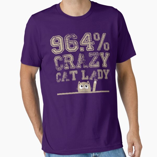 Item preview, crazy cat lady designed and sold by boec gear.