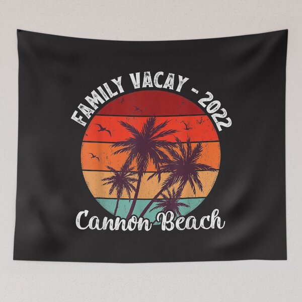 Item preview, Family Vacation 2022 Vintage Retro Oregon Cannon Beach designed and sold by marla8ruby.
