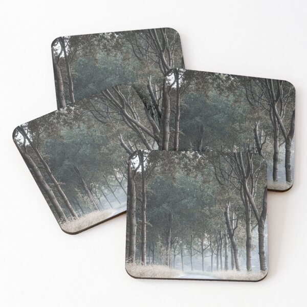 Item preview, Winding Dutch Countryside Road Through Tree Alley designed and sold by PhotosByVille.