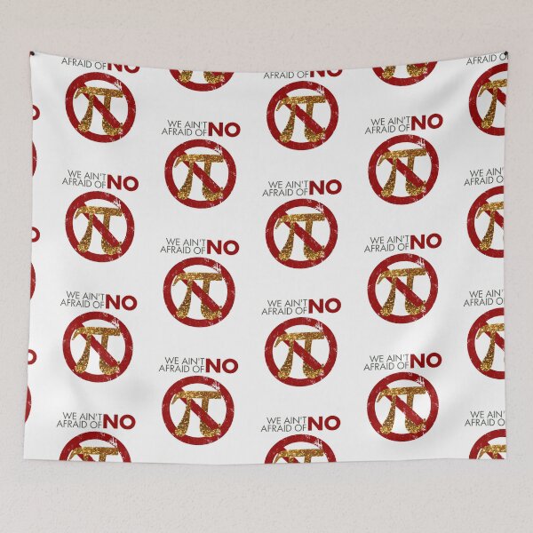 Item preview, we Ain't Afraid of No pi 3,14 shirt designed and sold by bestdesign4u.