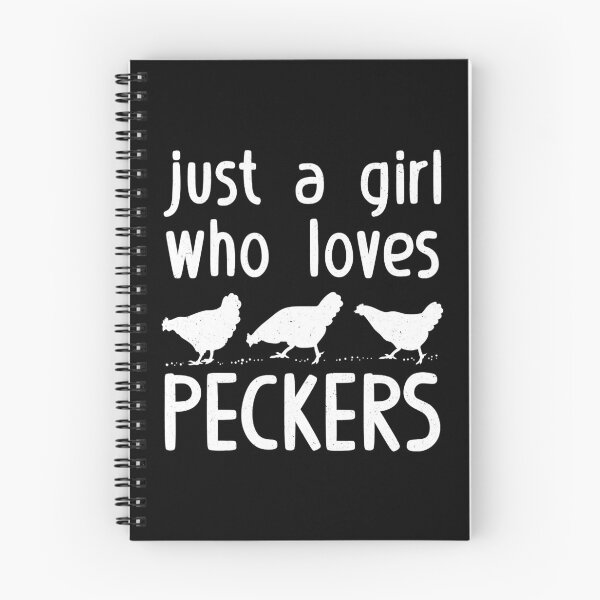 Item preview, Just A Girl Who Loves Peckers Funny Chicken Quote Country Farm designed and sold by davetmccall.