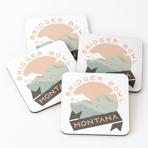 Item preview, Bridger Bowl Montana,  Bozeman,  Ski Resort, Hiking, Modern Style designed and sold by KittySSmith.