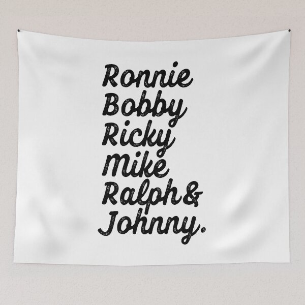 Item preview, Retro Ronnie Bobby Ricky Mike Ralph And Johnny 2022 Awesome For Movie Fan designed and sold by Madisenkunze.