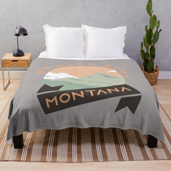 Item preview, Bridger Bowl Montana,  Bozeman,  Ski Resort, Hiking, Modern Style designed and sold by KittySSmith.