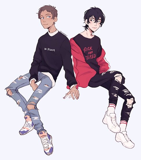 "klance !!!" Posters by dekuhornet | Redbubble
